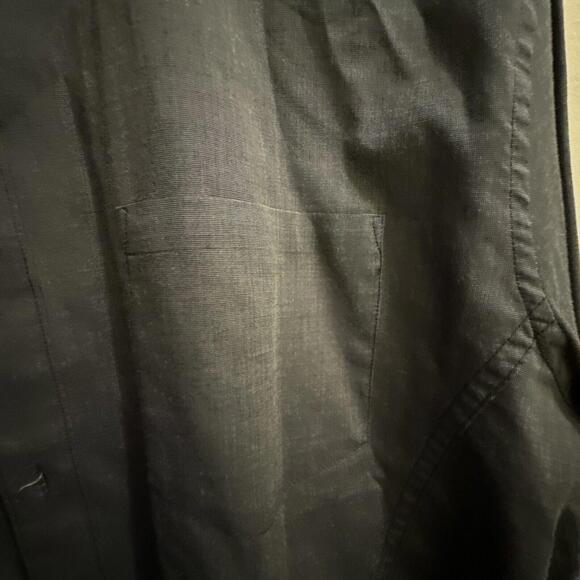 John Varvatos Grey Black Button Down Long Sleeve Dress Shirt Mens Large - Picture 4 of 7